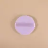 Bolsa de Terciopelo Redonda para Polvo, Esponja de Terciopelo Corto para Cushion, Esponja de Algodón Puro para Fijar Maquillaje Que No Absorbe el Polvo, Esponja para Polvo Seco Amigable con la Piel