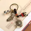Colgante de Dinero Zodiacal de Latón Calabaza de Cobre Sólido Llavero Pixiu Colgante para Hombres y Mujeres Regalo Personalizado