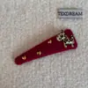 Horquilla lateral estilo rojo Año Nuevo Año del Caballo, Accesorio para el cabello exquisito de alta gama, Adorno pequeño, Pinza para flequillo, Accesorio para el cabello BB Clip