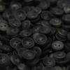 Acessórios de resina de botão de dois olhos Preto marrom Branco Botão de malha Cardigan Manga Gola Botão Camisa Top Vestuário Botão