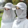 Sombrero protector solar de verano para niños, protección UV, velo para exteriores, para ciclismo, sombrero retráctil de ala grande