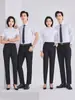 Vestido para Entrevista de Emprego Camisa Branca de Manga Longa e Curta Roupas de Trabalho para Banco Unissex Tamanho Grande Camisa Profissional terno