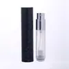 5ml Base Diamante à Prova de Vazamento Frasco Refil para Perfume Frasco com Spray Portátil Frasco Refil para Água de Maquiagem Conjunto de Presente Personalizado