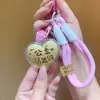 Shuibeite Mesmo Estilo Ouro Puro 999 Princesa Por Favor Fique Rica Pingente Chaveiro de Celular Pingente de Bolsa Pequeno Presente