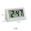 Mini Reloj de Escritorio Ins Reloj de Mesa Pequeño Lindo Compacto Reloj Digital para Estudiantes Estilo Simple Adornos Pequeños de Escritorio