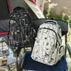 Mochila Casual de Gran Capacidad al por Mayor Transfronteriza para Mujer 2026 Nueva Moda Letra Mochila de Viaje Mochila para el Trabajo