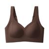Otoño e Invierno Nuevo Estilo Moldeador Anticaída Ropa Interior Sin Costuras para Mujer Copa Fija Push-Up Talla Grande Sujetador para Mujer Envío Gratis