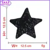 Lentejuelas de Punto Estrella Toalla Tela Bordada Pegatinas Forma de Corazón Letra Parche para Ropa Accesorios de Ropa Pegatinas DIY