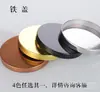 Novo frasco de vidro colorido para vela com galvanoplastia e banho de íons, garrafa de vidro spot, copo de vela para aromaterapia