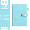 Cuaderno A5 con Grabado para Uso de Oficina, Registros de Reuniones, Bloc de Notas de Cuero Suave Engrosado, Personalización de Cuaderno de Negocios