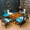 Café Retro Americano Sofá Casual de Moda Mesa y Sillas Combinación LOFT Estilo Industrial Barra Tubería de Agua Sofá