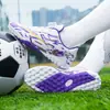 Fábrica de Origen Quanzhou Venta al por mayor Zapatos de Fútbol para Niños Unisex Zapatos Deportivos de Fútbol Zapatos de Entrenamiento para Partidos de Fútbol de Estudiantes de Primaria
