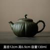 Juego de Té Estilo Japonés Wabi-Sabi con Cerámica Rústica, Tetera Colección Manji Pino Verde Escarcha, Gaiwan, Tazas de Té y Soporte para Tetera Venta de Liquidación