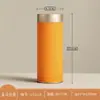 Latas metálicas redondas de folha de flandres calibre 25 de grau alimentício, seladas, disponíveis em sete cores, latas metálicas de armazenamento à prova de umidade, personalizáveis