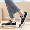 Zapatos Blancos de Verano Nuevo Estilo Transfronterizos Pod Personalizados Zapatos de Mujer, Se Puede Personalizar una Pieza con Diferentes Imágenes, Tenis Unisex para Parejas, Ligeros y Transpirables