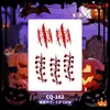 Pegatinas de tatuaje de Halloween con múltiples diseños al por mayor: calabaza, fantasma, araña, calavera, varias cicatrices sangrientas, heridas falsas