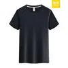 Camisa Publicitaria con Patrón de Hielo en Tela de Nylon de Secado Rápido, Cuello Redondo, Logo Impreso, Ropa Casual Deportiva para Exteriores, Camiseta de Manga Corta de Verano