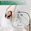 Novo produto transfronteiriço: Suporte de tubo para máquina CPAP de piso, suporte vertical de mangueira para cabeceira, haste suspensa anti-emaranhamento