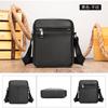 Vintage Genuine Leather Crossbody Bag Top Layer Cowhide Simples Mochila Pequena Verão Casual Homens Shoulder Bag Mudar Bolsa de Celular