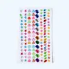 Adesivos de strass brilhantes, decorações de leque, enfeites de strass coloridos, acabamento de pérolas, materiais para artesanato DIY, atacado para vendas transfronteiriças