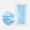 Mascarillas Desechables para Adultos y Niños, Empacadas Individualmente, Protección de Tres Capas, Incluyendo Tela Fundida por Soplado, En Stock, Venta al por Mayor del Fabricante, Azul, Blanco, Negro
