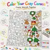 Manta graffiti lavable interactiva transfronteriza DIY para niños, manta de colorear educativa para padres e hijos, manta de pintura para colorear de educación temprana