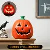 Decoraciones de linternas de calabaza de Halloween, accesorios para crear un ambiente festivo, arreglos de escenas, decoraciones para entradas, bares y tiendas, decoraciones nocturnas