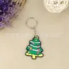Llavero de Goma Suave de PVC de Dibujos Animados Cruzados Llavero Creativo Lindo de Silicona para Coche Colgante Llavero Pequeño Regalo