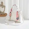 Bolsa de mão estampada, modelo novo 2026, direto do fabricante, bolsa feminina com estampa clássica de bolinhas, bolsa de ombro simples, bolsa transversal, versátil