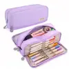 Suministro Exclusivo Transfronterizo de Estuches de Doble Apertura, Opciones Sencillas Multicolor, Cajas de Papelería Multifuncionales, Gran Capacidad, Resistentes a las Manchas, Estuches de Múltiples Capas