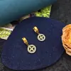 [Acero de Titanio Completo] Anillo Mariposa Elegante con Estilo Normcore Collar de Oro Real Cadena para Clavícula de Mujer Ins