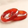 Pulsera de Ágata Roja Natural, Pulsera de Jade, Pulsera de Calcedonia Roja Brasileña, Joyería de Jade, Pulsera para Mujer, Suministro para Transmisión en Vivo al por Mayor