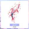 Explosiones de TikTok Par Táctil Color Pegatina Pequeña Fresca Brazo Clavícula Femenina Personalidad Linda Pegatina Sentido de la Línea 2024 Nuevo