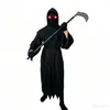 Novo Fantasia Cosplay de Halloween para Crianças Fantasia de Ceifador Fantasia Cosplay Transfronteiriça Óculos Luminosos Roupas Roupas para Apresentação de Palco