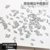 Atacado transfronteiriço 5A zircônia para nail art rede vermelha flash olho de cavalo branco gota d'água mini base plana invertida decoração de broca de unha