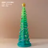 Nuevas decoraciones navideñas transfronterizas, luces para árbol de Navidad, adornos de mesa y decoraciones de iluminación para árboles de Navidad de exterior