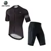 Ropa de Ciclismo de Verano Xintown Nuevo Maillot y Pantalones de Ciclismo Set Corto Lobo Nieve Pico Verano Maillot Corto de Ciclismo para Hombre