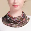 Procesamiento PersonalizadoHuaye Bufanda de Seda con Cuello Halter para Primavera y Verano Suéter de Malla de Seda de Morera Cubrecuellos Cálido Protección Solar