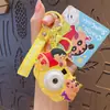 Chaveiro Original Fofo Crayon Shin Nova Câmera de Projeção Pingente para Mochila de Casal Desenho Animado Presente