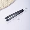 Acero Inoxidable Engrosado Negro Especial Pinza Clip Pelo de Cerdo Cocina Espina de Pescado Espina de Pescado Pollo Pinzas Depilatorias