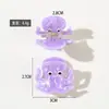 Presilha de Cabelo Fofa Desenho Animado Animal Série Oceano Pequena Imitação Acetato Concha Golfinho Estrela do Mar Franja Lateral Filhote