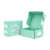 Cajas de Avión Personalizadas, Impresión Colorida a Doble Cara, Cajas de Empaque para Ropa de Cartón Corrugado Extra Duro, Cajas de Entrega Express, Empaque para Comercio Electrónico