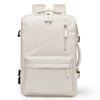Mochila mochila para mujer de gran capacidad expandible de un compartimento multiusos para computadora con interfaz USB mochila de viaje