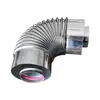 Codo de Acero Inoxidable en Stock Codo Accesorios para Calentador de Agua a Gas Tubería de Escape Adaptador de Chimenea Diámetro Codo de Acero Inoxidable