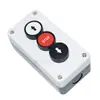Caja de botones impermeable 1 orificio 2 orificios 3 orificios 4 orificios XB2.XAL-B324 caja de control interruptor de botón ZB2XAL-B334