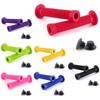 Cubierta de Manillar de Bicicleta, Cubierta de Manillar de Goma Extendida para Bicicleta de Montaña, Cubierta de Manillar para Bicicleta de Piñón Fijo, Cubierta de Manillar Suave Antideslizante y Absorbente de Impactos