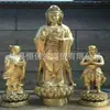 Ventas Directas de Fábrica Exterior Grande Cobre Entrega Guanyin Bodhisattva Buda Estatua Escultura Hogar Adoración Guanyin Buda de Cobre Estatua