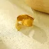 Anillo de Textura Cruzada de Alta Gama Lele Jewelry Venta Caliente de Comercio Exterior para Mujer Diseño de Nicho Transfronterizo Europeo y Americano Amazon