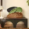 Ornamento de Relógio de Mesa Vintage 2025 Novo Modelo Relógio de Parede para Sala de Estar Criativo Retro Silencioso Relógio de Mesa