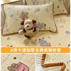 Conjunto Par de Fronhas de Algodão com Desenho de Cachorro para Casa, Fronha Infantil, Capa para Travesseiro com Proteção contra Oleosidade da Cabeça